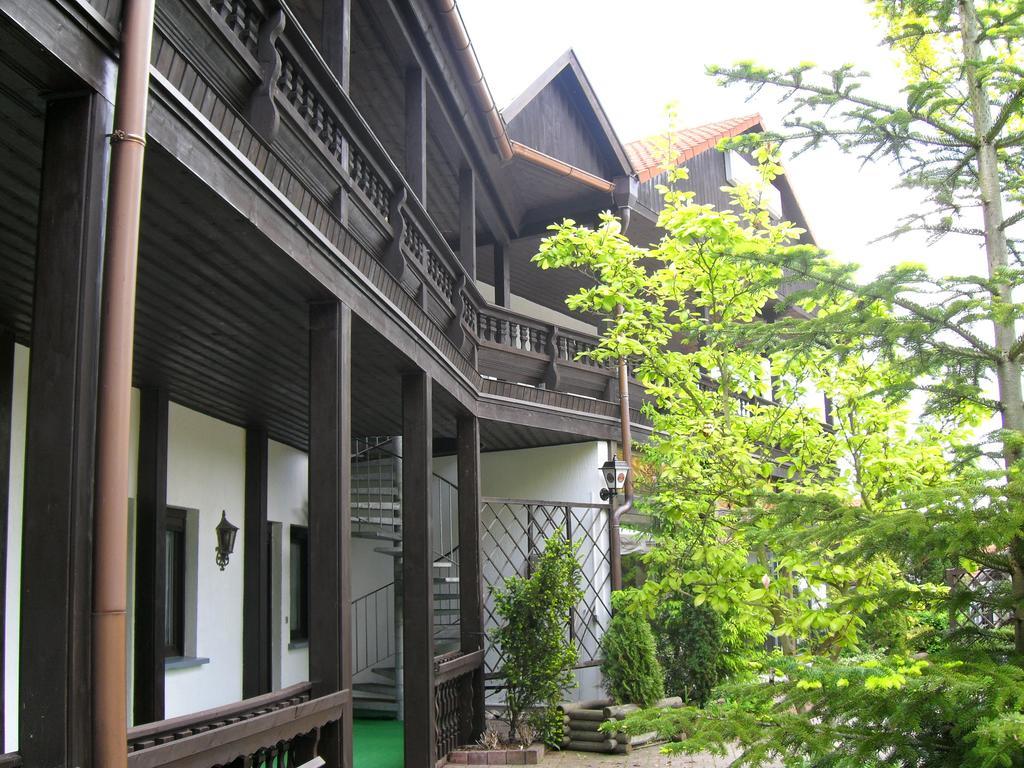 Motel Zur Festwiese Gierstädt Dış mekan fotoğraf